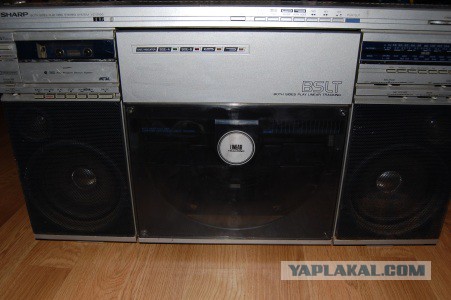 Японские магнитолы 80-х.
