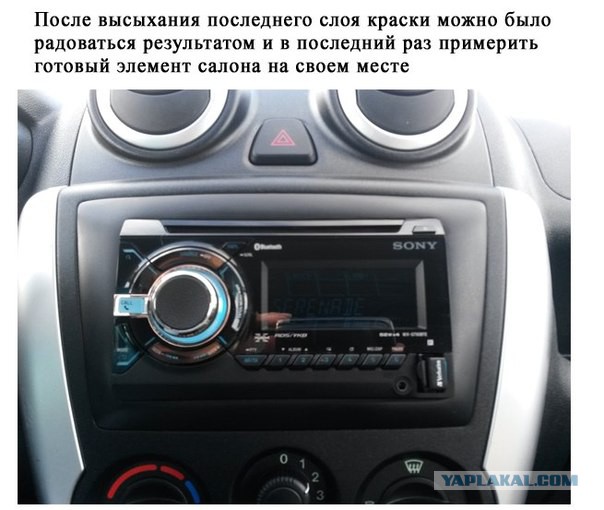 Создание рамки автомагнитолы своими руками