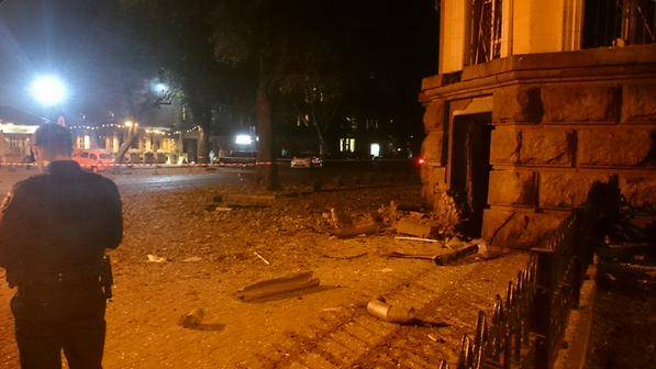 В Одессе взорвали СБУ