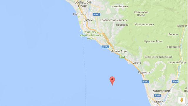 Самолёт Минобороны Ту-154 потерпел крушение в Чёрном море