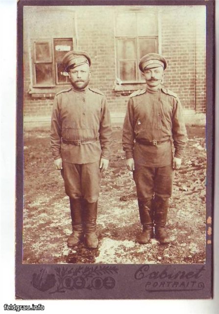 Раскрашенные фотографии немцев в Первой мировой войне