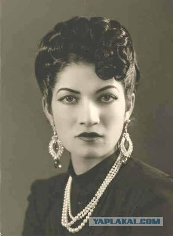 Иранская принцесса Ашраф в Москве. 1946 г.