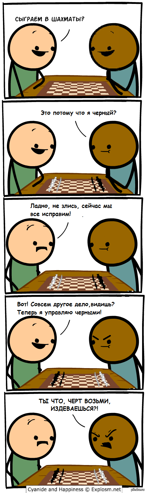 Оголтелый расизм в шахматах!