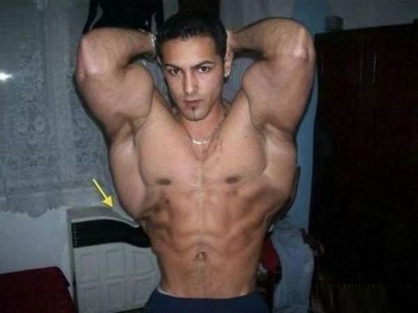 И чтобы без всякого фотошопа
