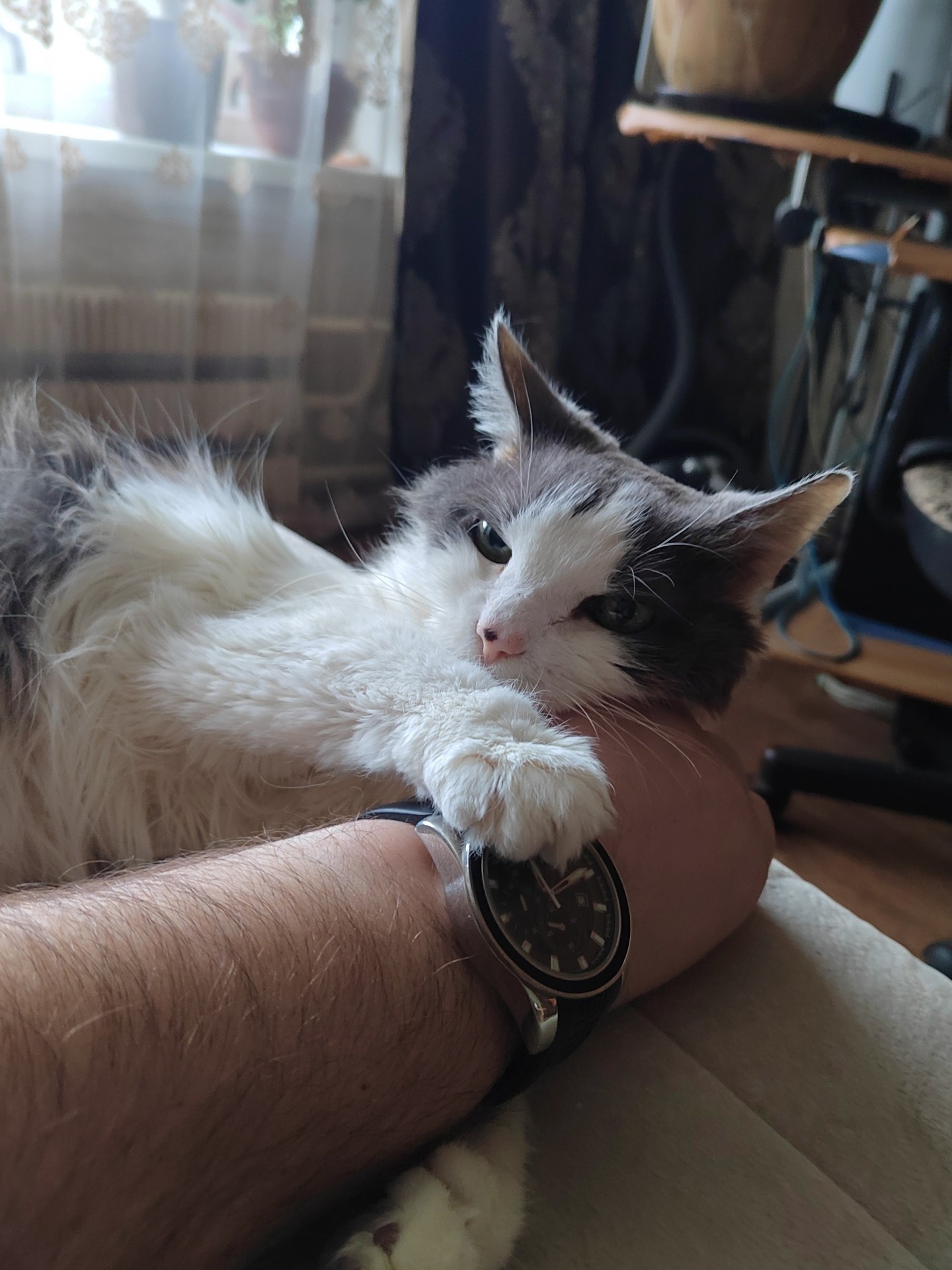 Нам 18,5 и Мы балдеем от жизни такой! Один минус, орем постоянно!