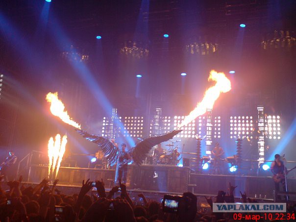 Концерт Rammstein своими глазами