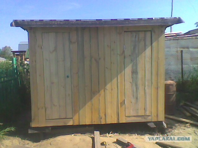 Бытовка своими руками