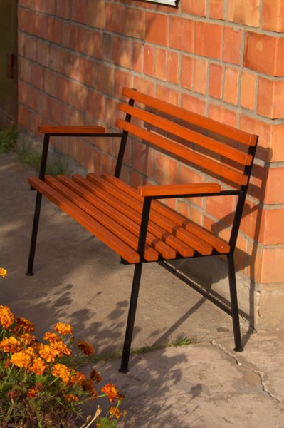 Садовая скамейка. Дебют