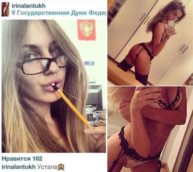Горячие помощницы наших политиков