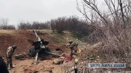 Украинские артиллеристы под Бахмутом начали применять 85-мм советские дивизионные пушки Д-44