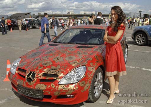 Аэрография автомобиля