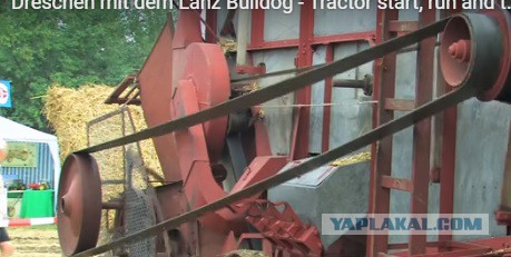 Интересная конструкция - трактор Lanz Bulldog