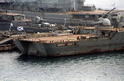 Морские мускулы ВМФ России на ремонте