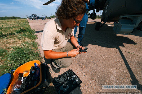 Как снаряжают вертолеты