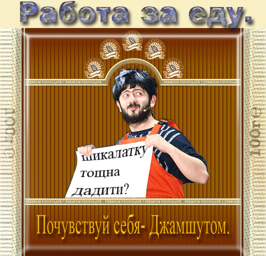 Фотожаба: шоколада "Булгаков Александр"