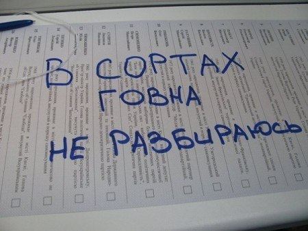 Выборы в Украине. Самые честные!