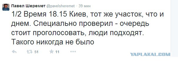 Выборы в Украине. Самые честные!