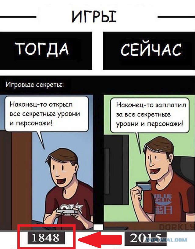 22 переведенные карикатуры "Тогда и сейчас"!