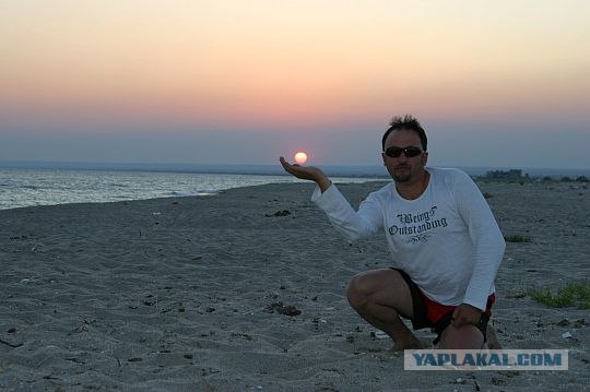 Закат в горах