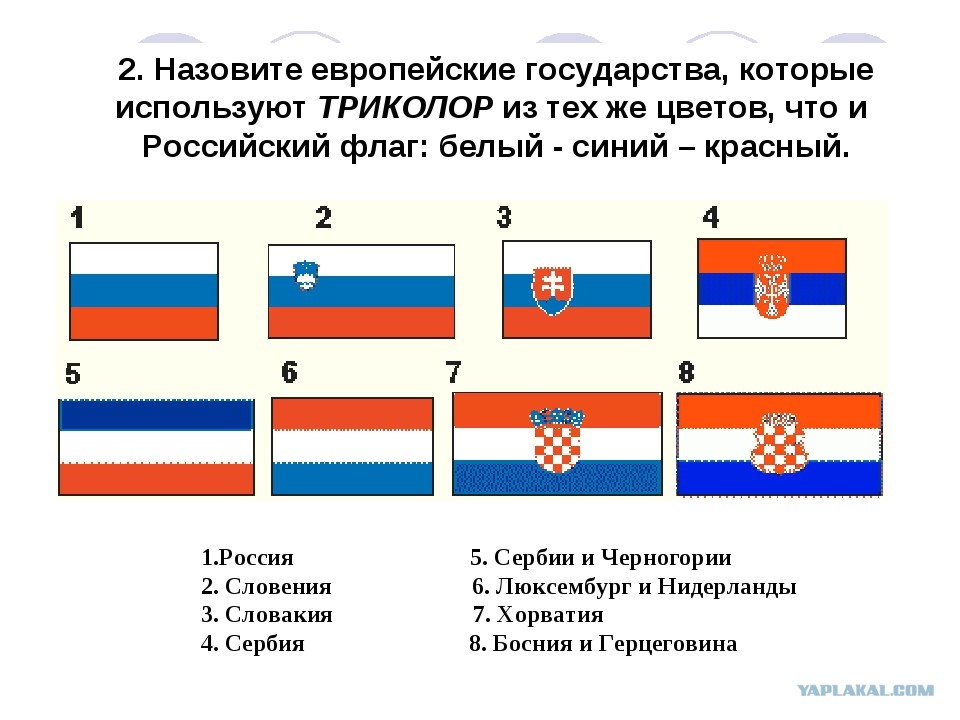 Красный синий красный флаг с рисунком