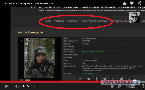 Шарий ! Интервью с покойником.