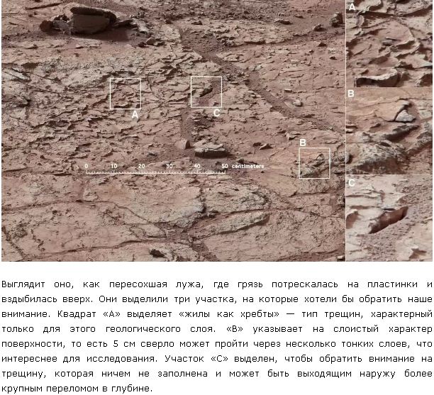 Curiosity на дне