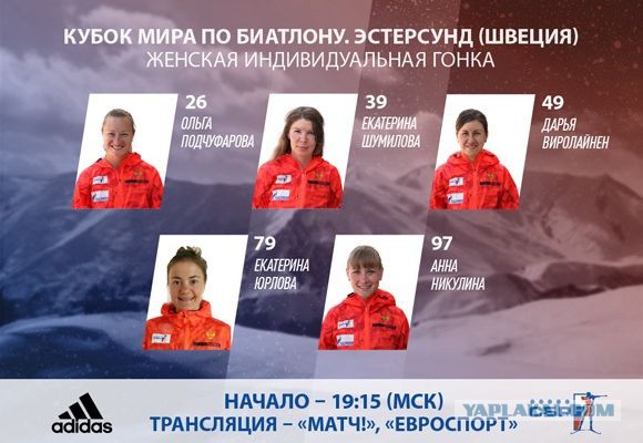 Биатлон. Сезон 2015/2016 часть1. Этап 1.