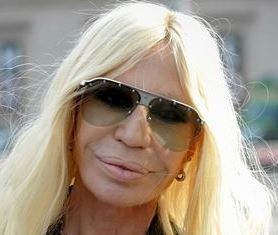 Донателла Версаче на открытии недели моды в Милане