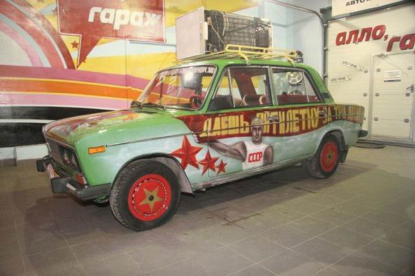 Аэрография автомобиля