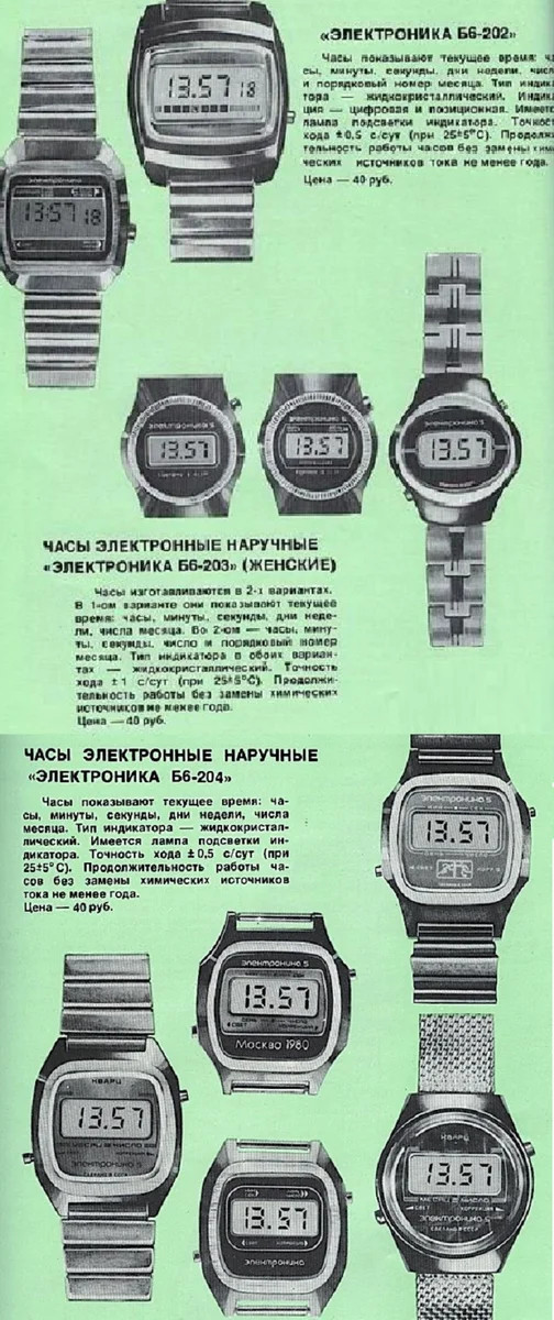 Уникальная функция, которая была только в советских часах «Электроника»