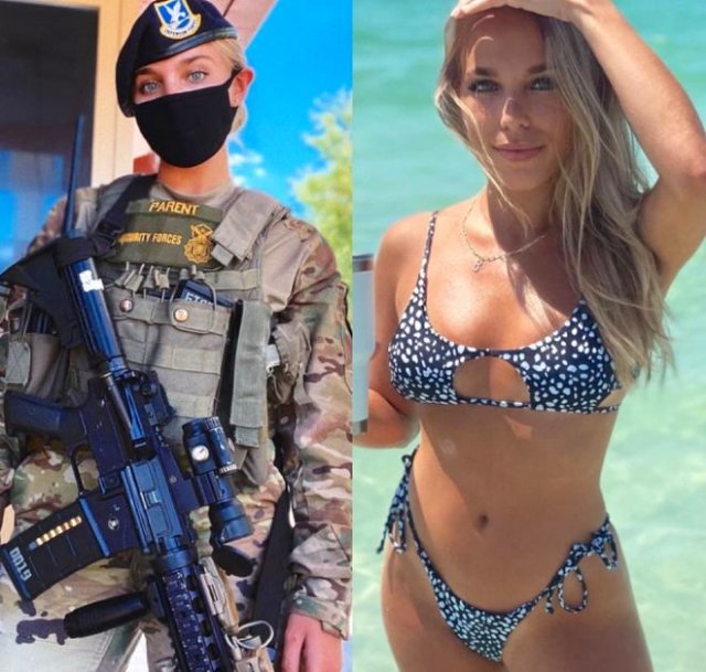А что если заглянуть к девушкам на их, скажем, рабочие места?