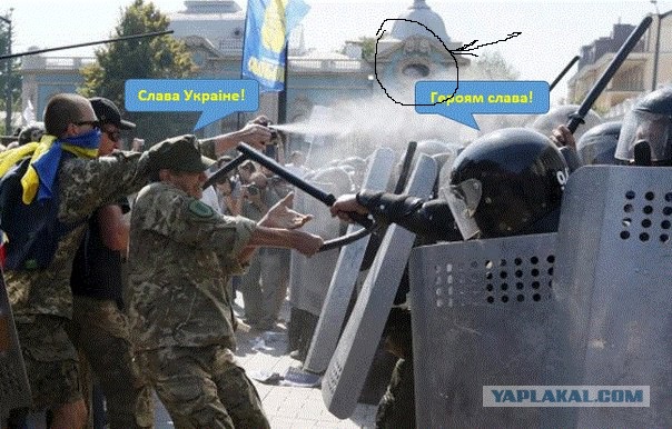 Митингующие в Киеве штурмуют здание Рады