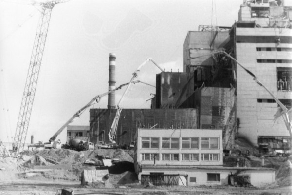 Техника Чернобыля. Бетоновозы