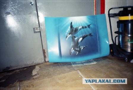 Прикольная  аэрография