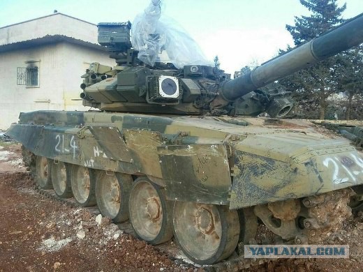 Т-90 в Сирии: почти год на войне - некоторые итоги