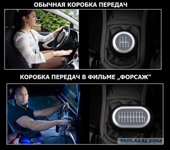 Это Вам не на автомате ездить