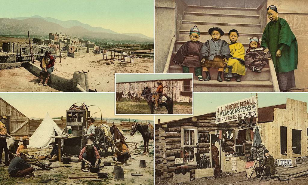 120-летние цветные фотографии показывают жизнь настоящего Дикого Запада - Я...