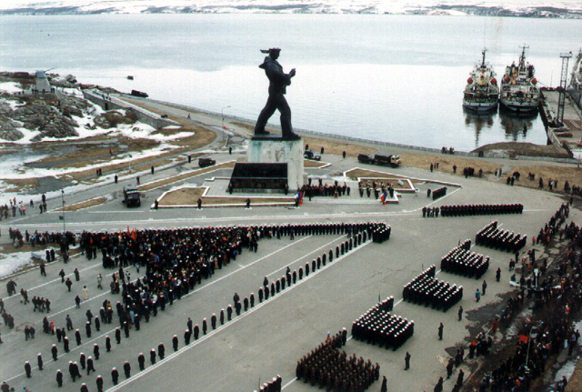 Заполярье. Суровый Мурманск.