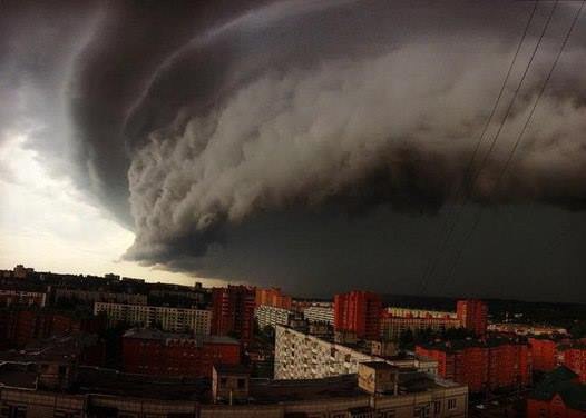 В Москве ураган!