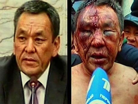 На кыргызском он говорит. Сначала на русском мне нормально объясни, потом буду говорить