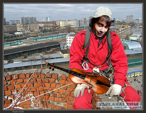 Фотожаба: Грустный альпинист