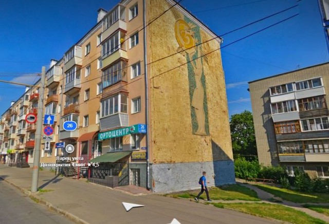 Монументальная живопись на стенах архитектурных сооружений