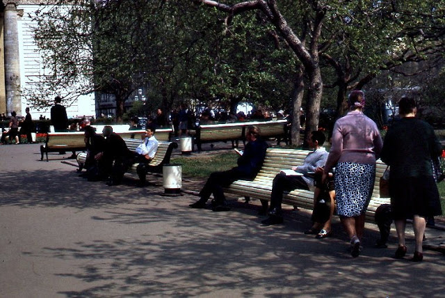 Москва и москвичи:уникальные ретро фотографий из 1970-х годов