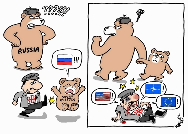 Политическая карикатура.