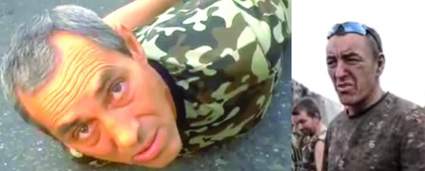 Ополченцы попали в плен...