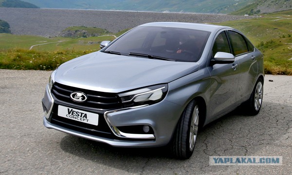 Серийная Lada Vesta