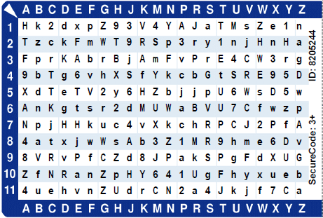 Password cards. Парольная карта. Карточка паролей. Пароль карты. Парольная карта образец.