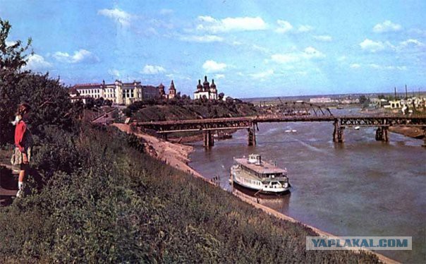 Зимняя Тюмень с высоты