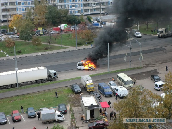 В центре Магнитогорска взорвалась маршрутка