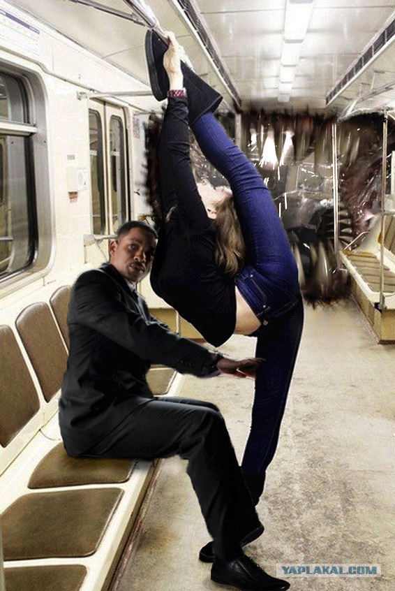 Фотожаба: Лук в метро